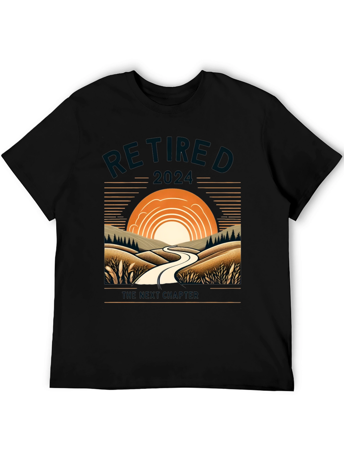 Retired 2024 T-Shirt: The Next Chapter Awaits
