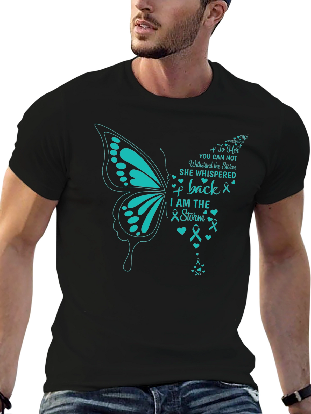 I Am The Storm Butterfly T-Shirt