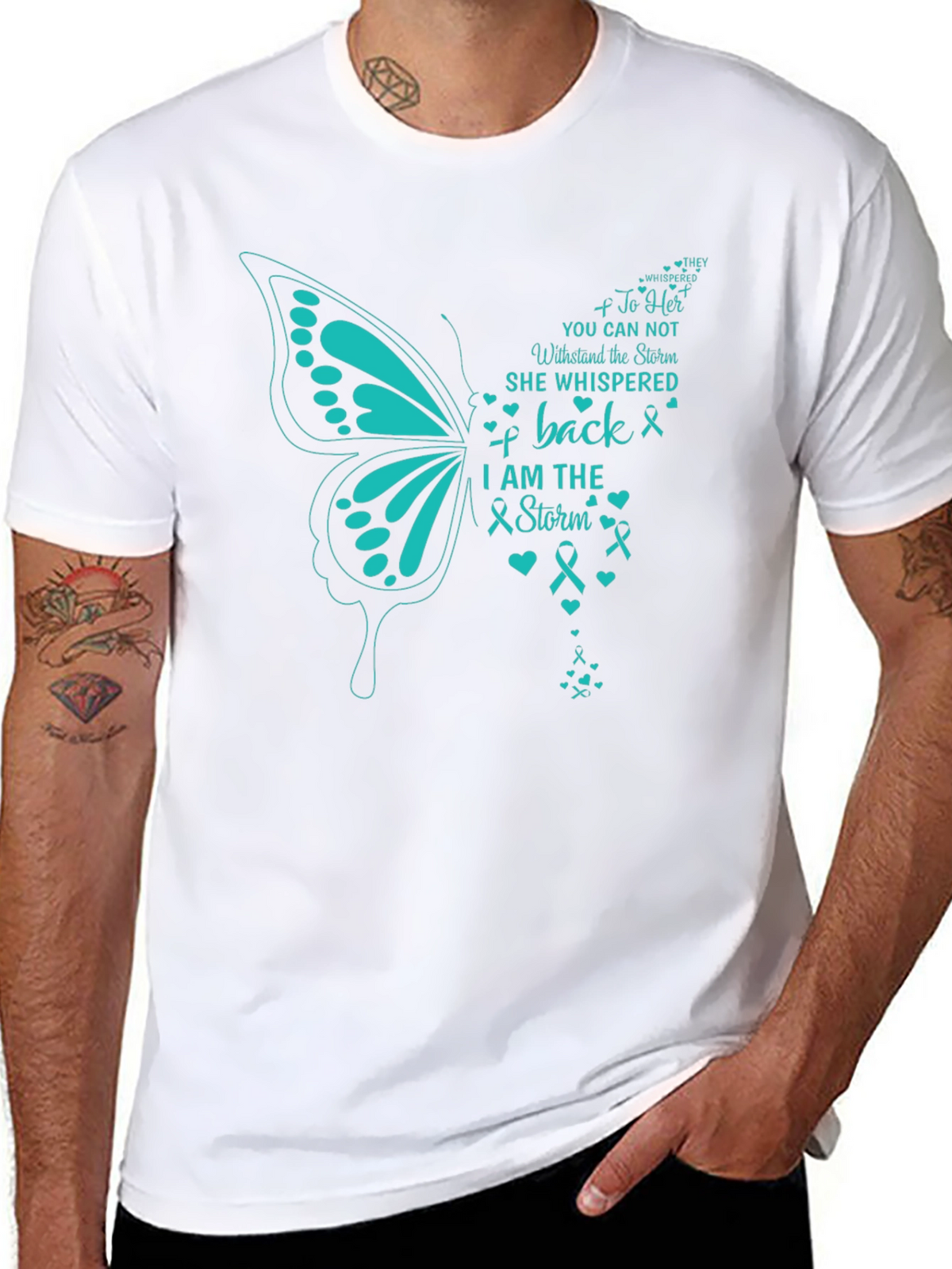 I Am The Storm Butterfly T-Shirt
