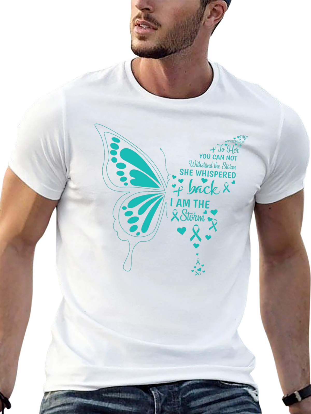 I Am The Storm Butterfly T-Shirt
