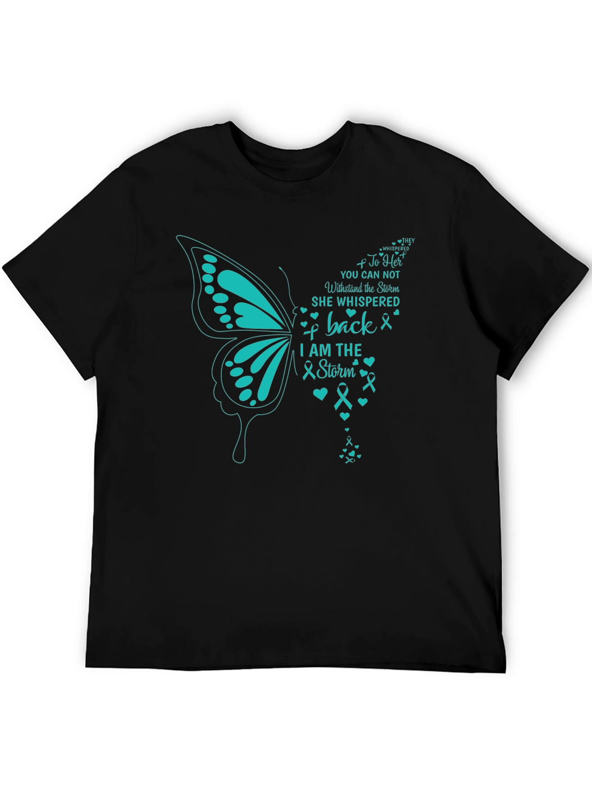 I Am The Storm Butterfly T-Shirt