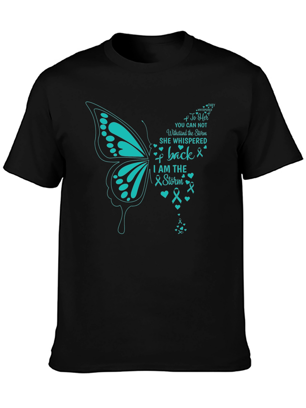 I Am The Storm Butterfly T-Shirt