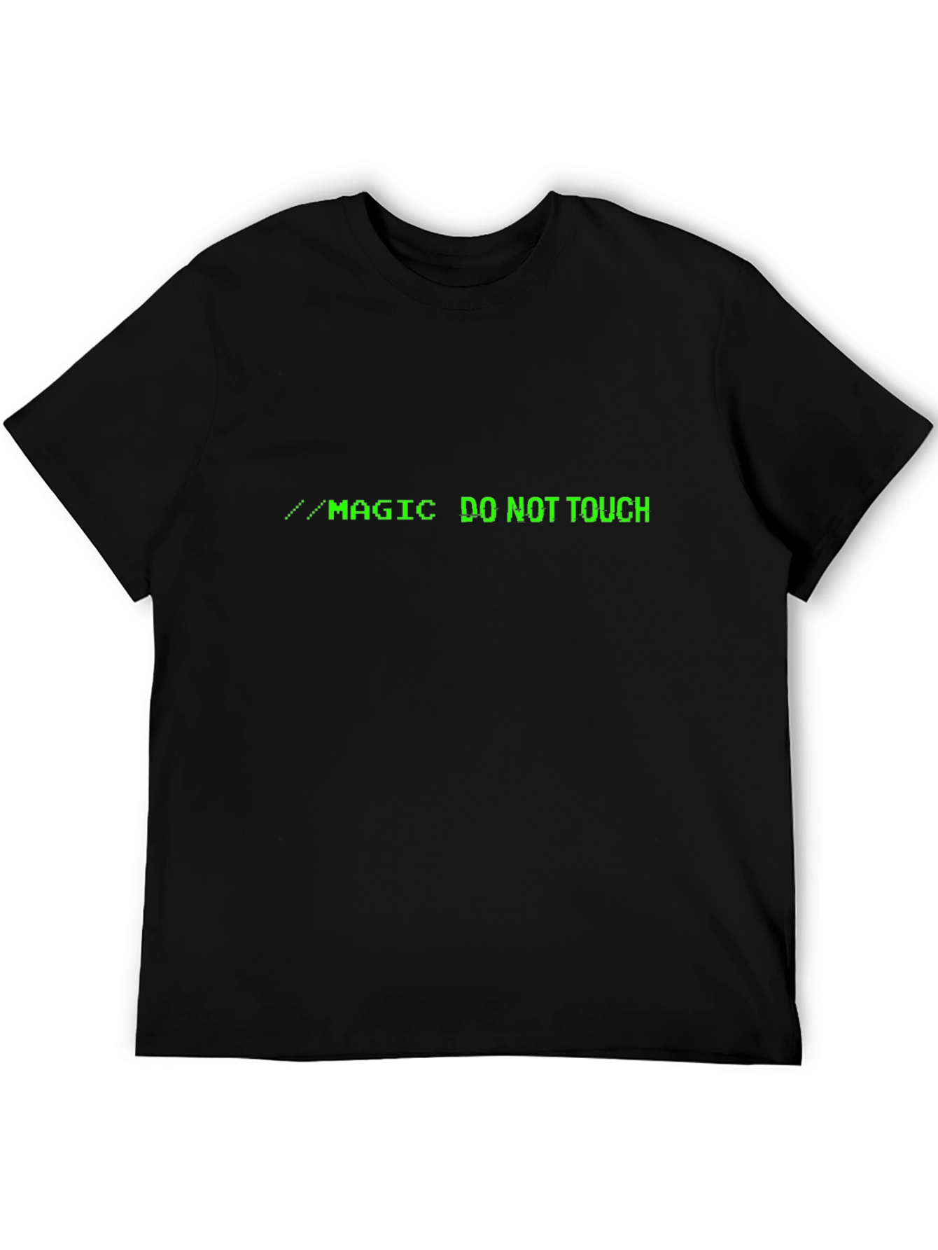 Magic Do Not Touch Black T-Shirt