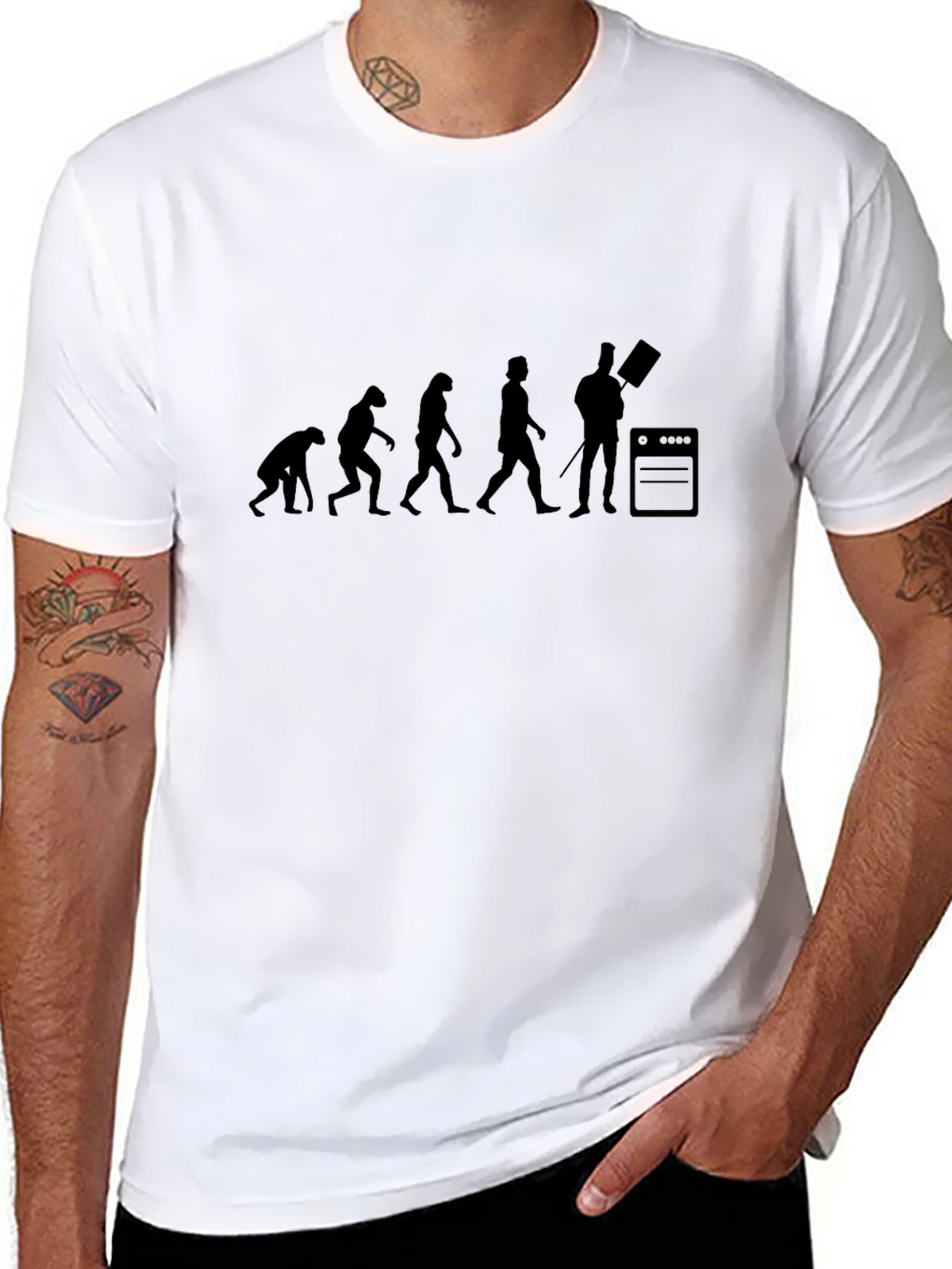 Guitar Evolution T-Shirt - Musician Gift