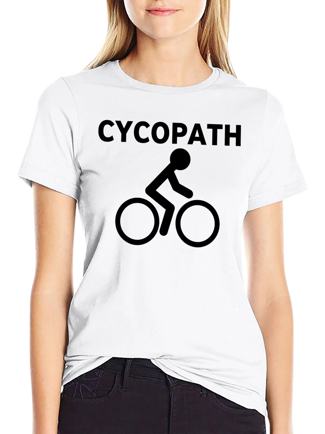 CycoPath Cycling T-Shirt - Funny Biker Tee
