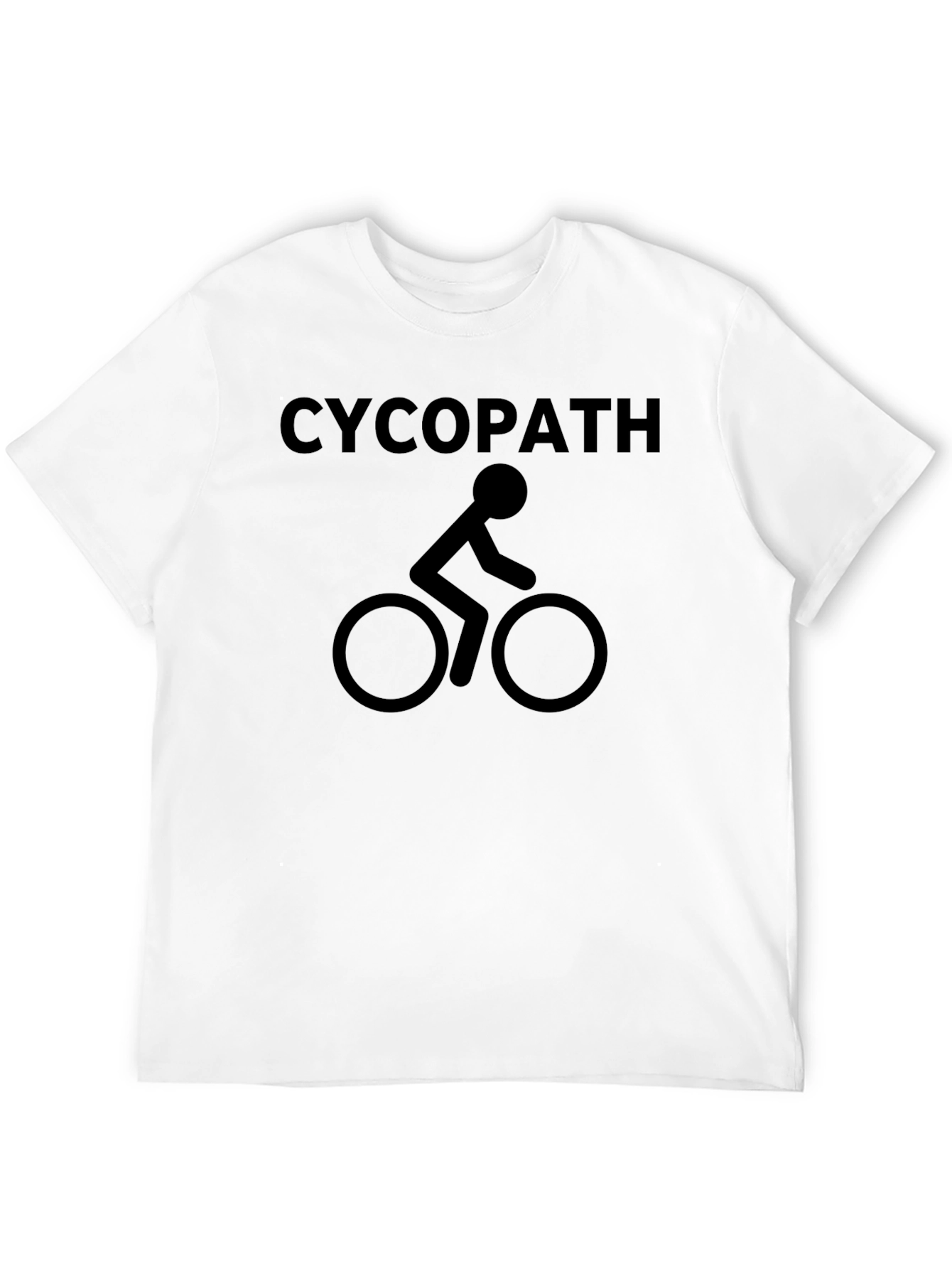 CycoPath Cycling T-Shirt - Funny Biker Tee