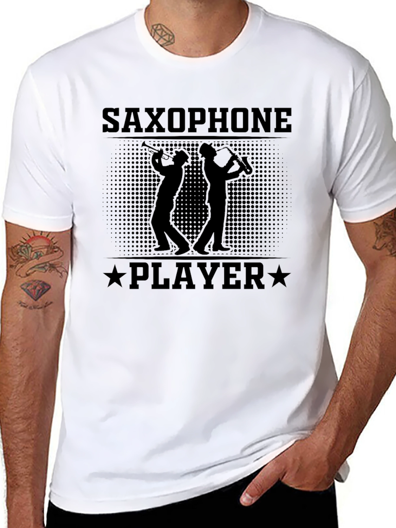 Saxophone Player T-Shirt - Musician Graphic Tee