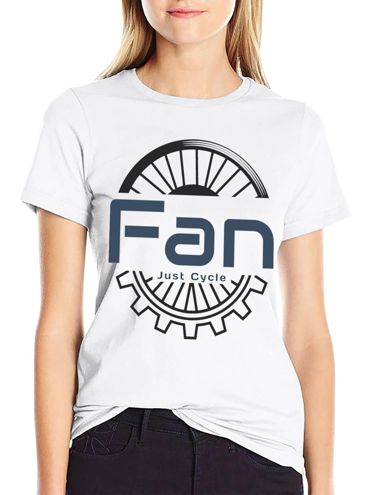 Fan Just Cycle T-Shirt - Cycling Enthusiast Tee