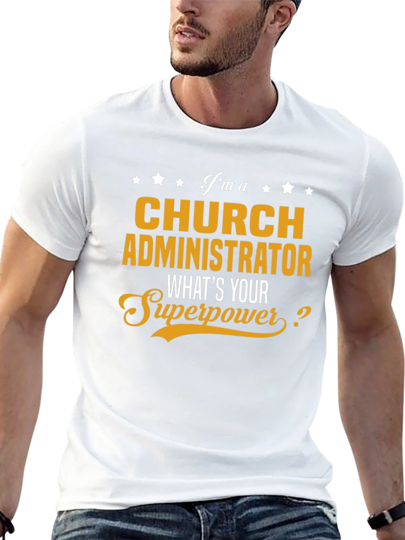 Church Administrator Superpower T-Shirt
