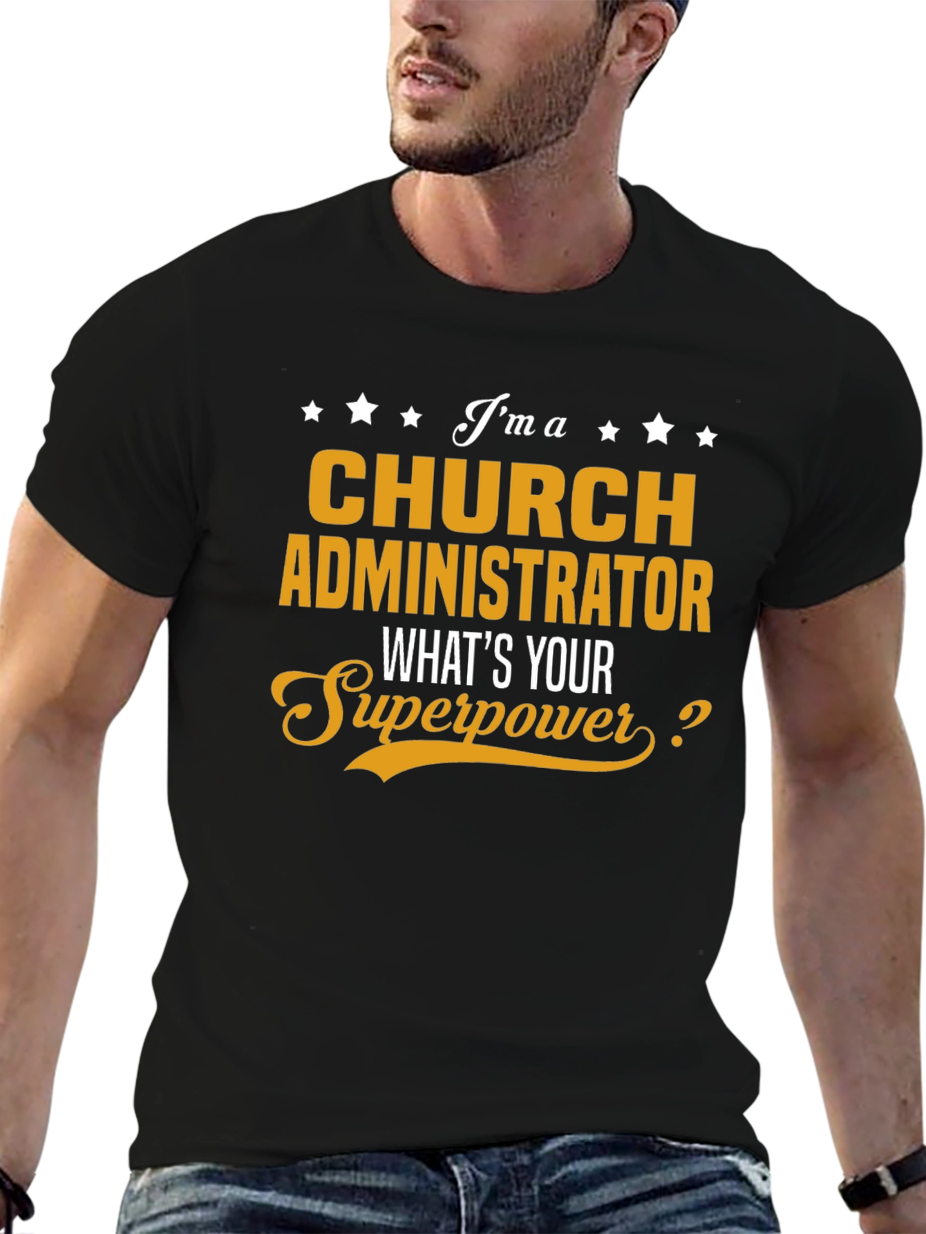Church Administrator Superpower T-Shirt
