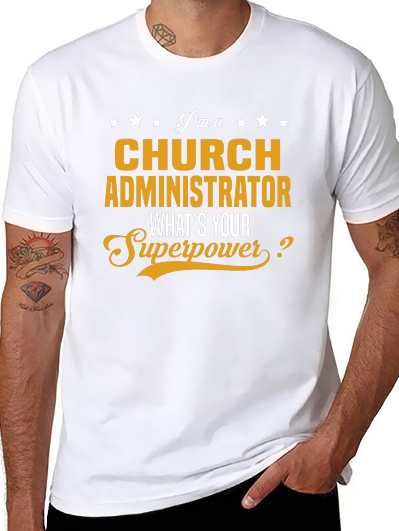 Church Administrator Superpower T-Shirt