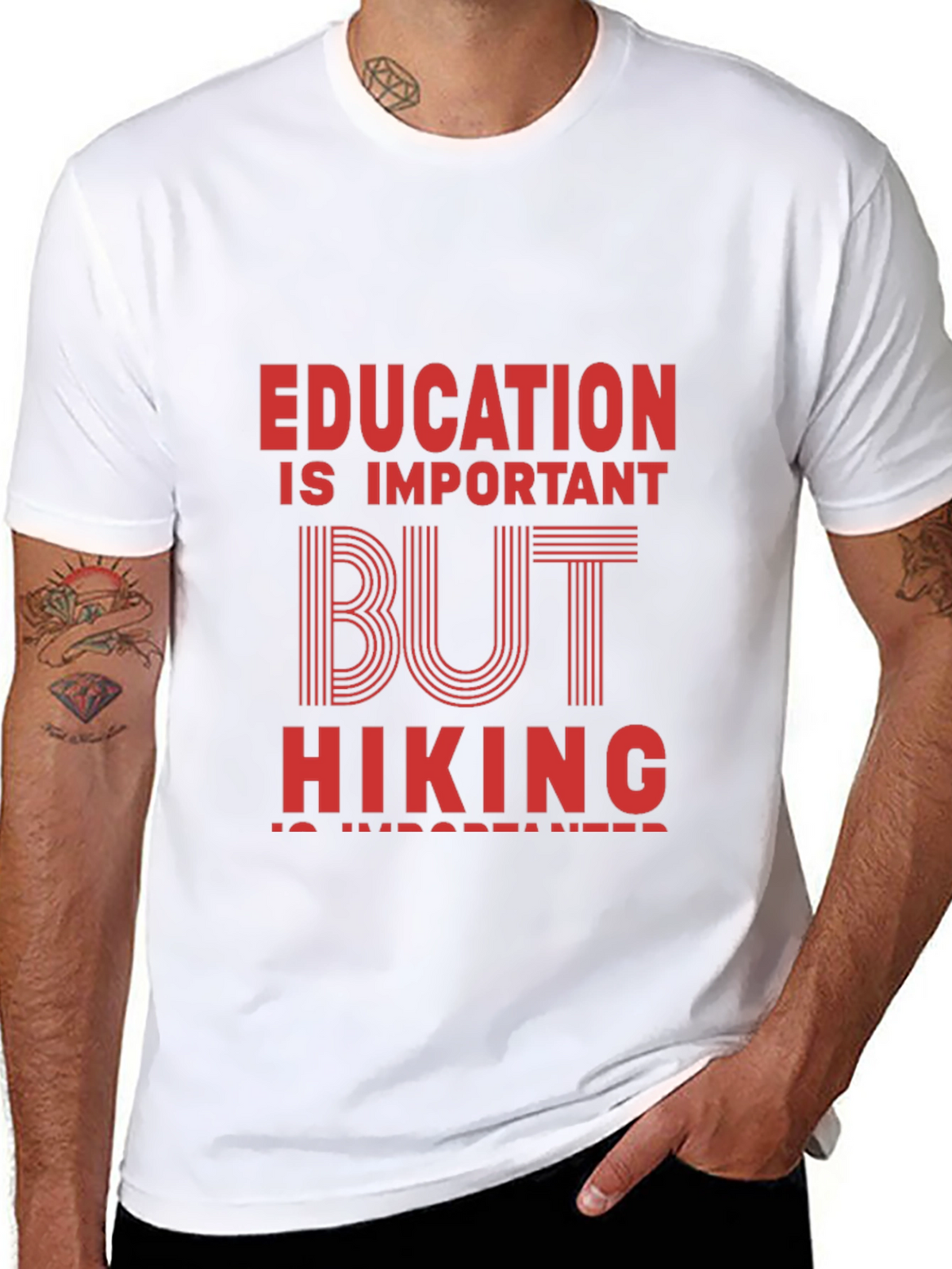 Hiking is Important T-Shirt