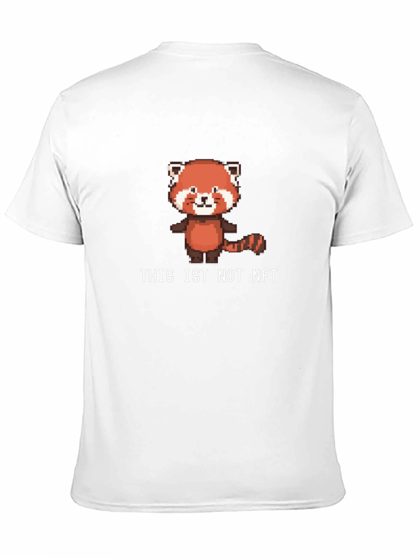 Pixel Red Panda Not NFT Graphic Tee