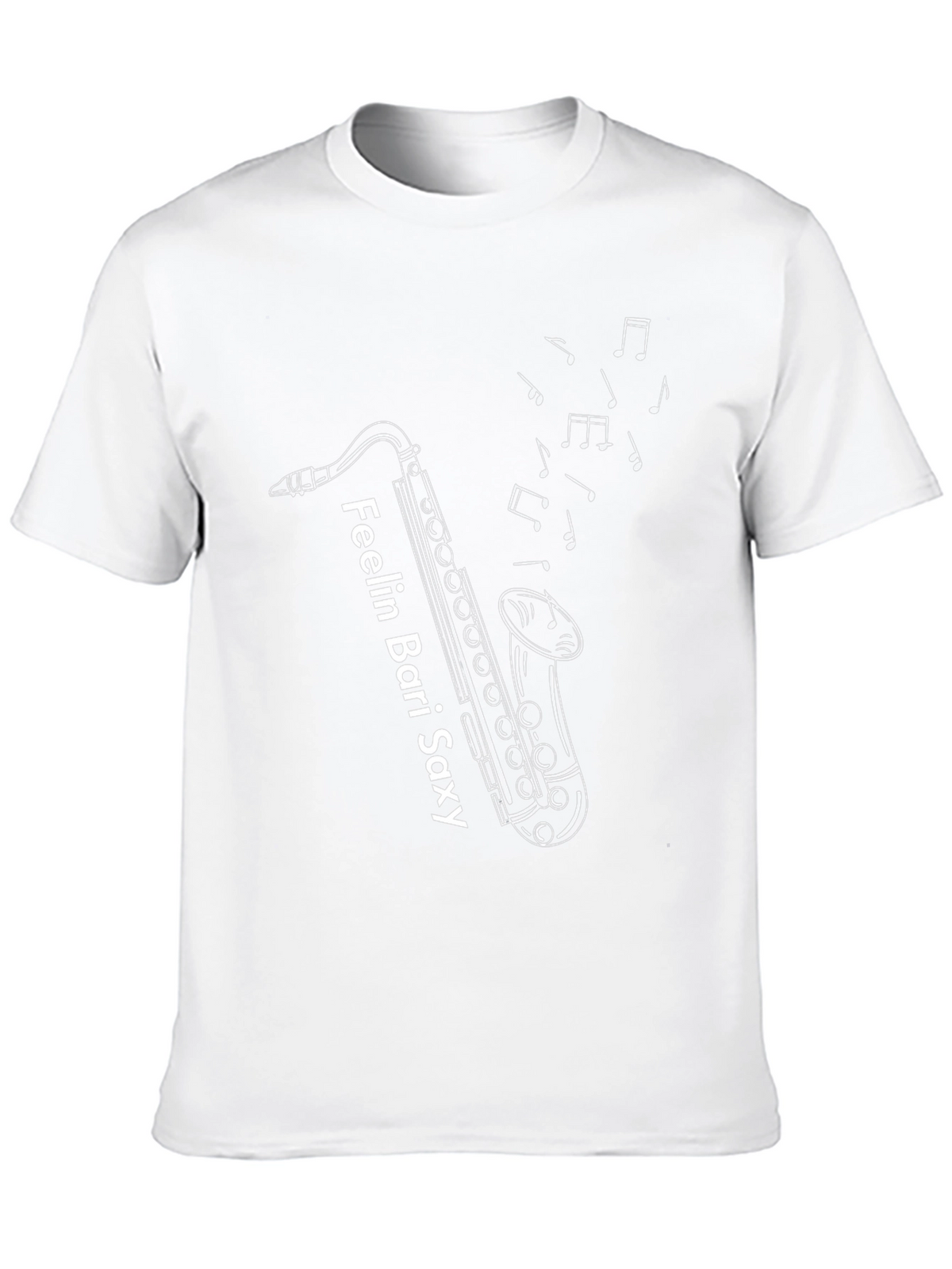 Feelin Bari Saxy Black Graphic Tee