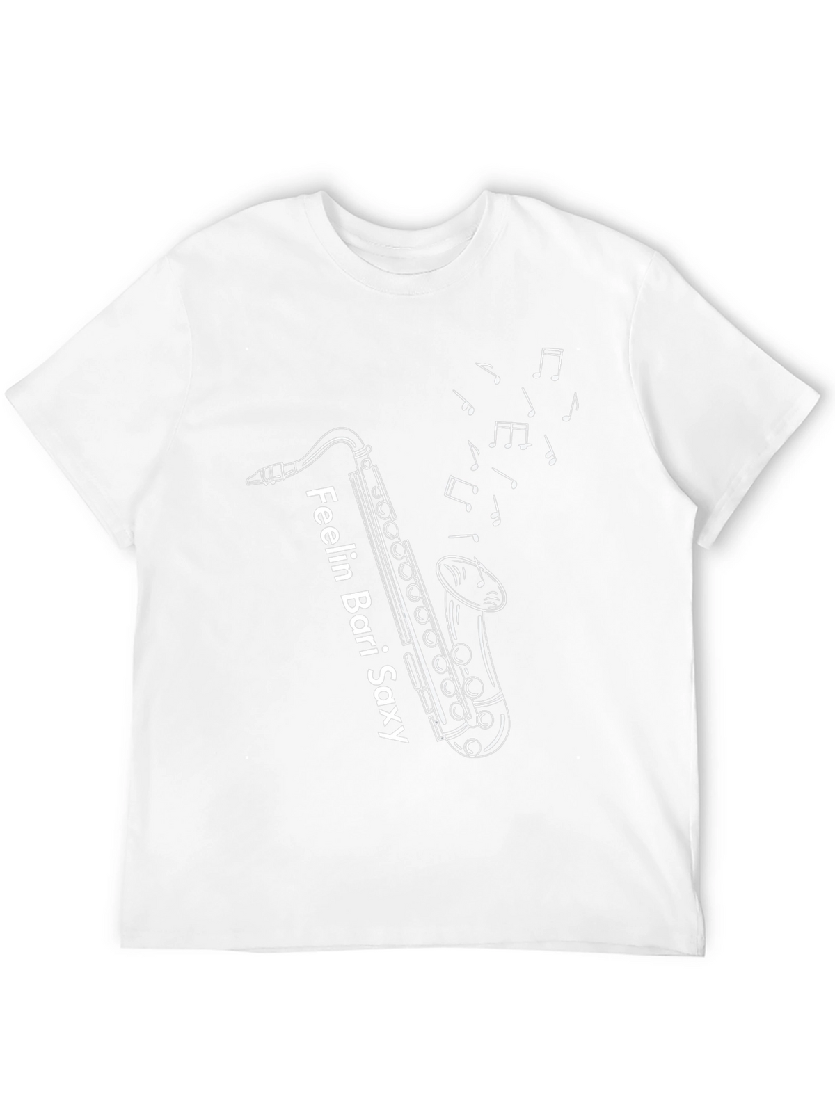 Feelin Bari Saxy Black Graphic Tee