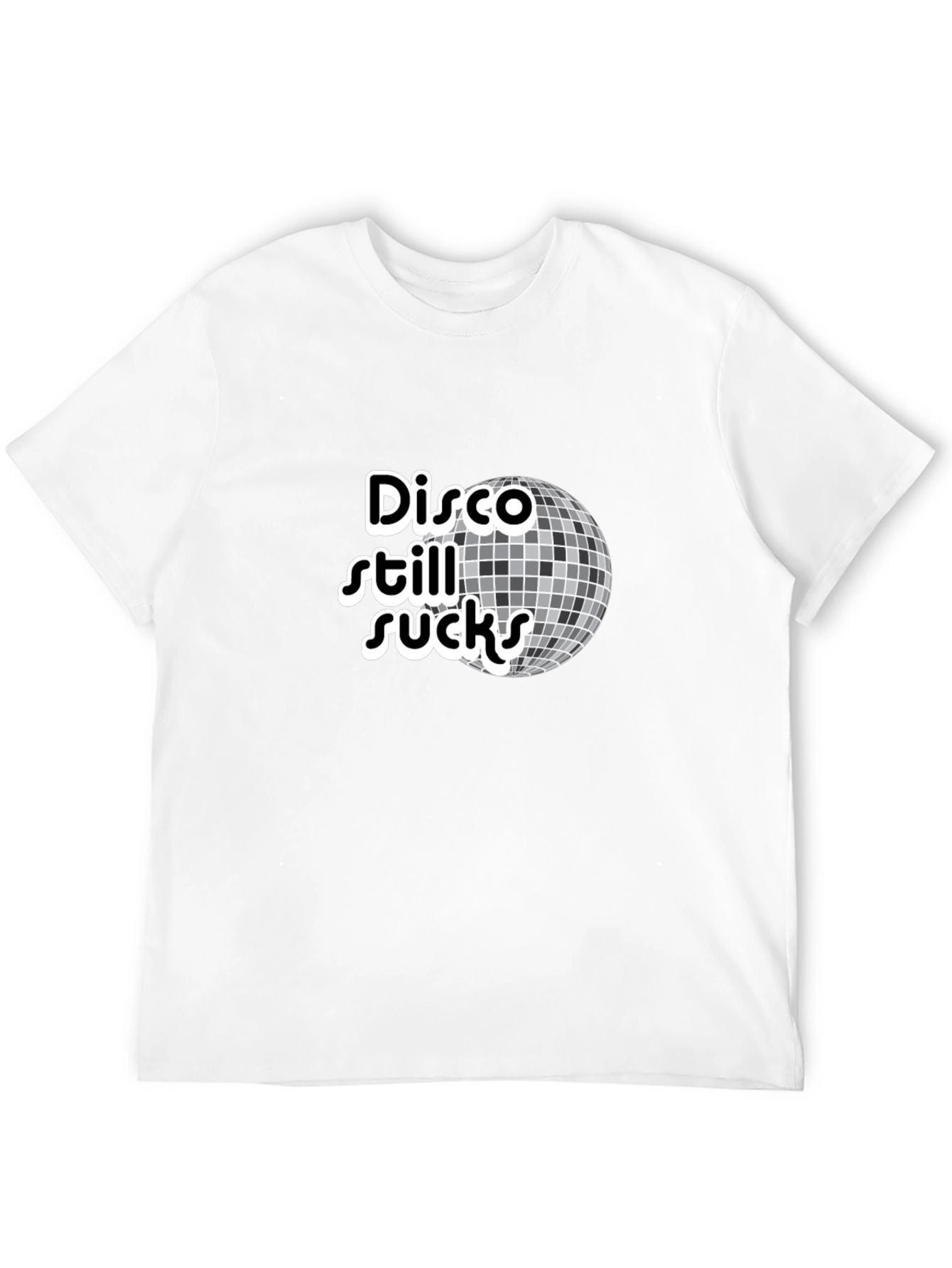 Disco Still Sucks Black T-Shirt