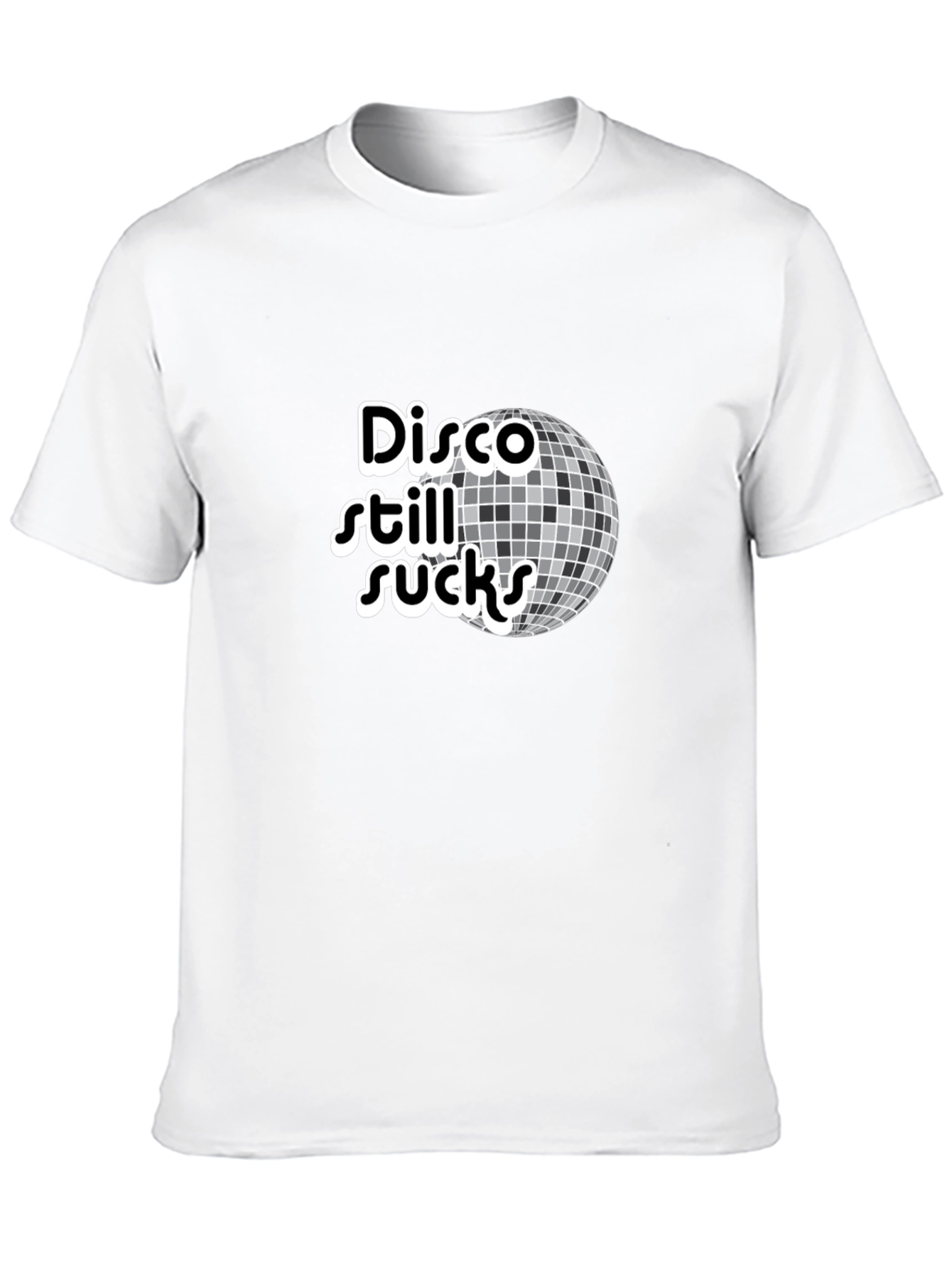 Disco Still Sucks Black T-Shirt