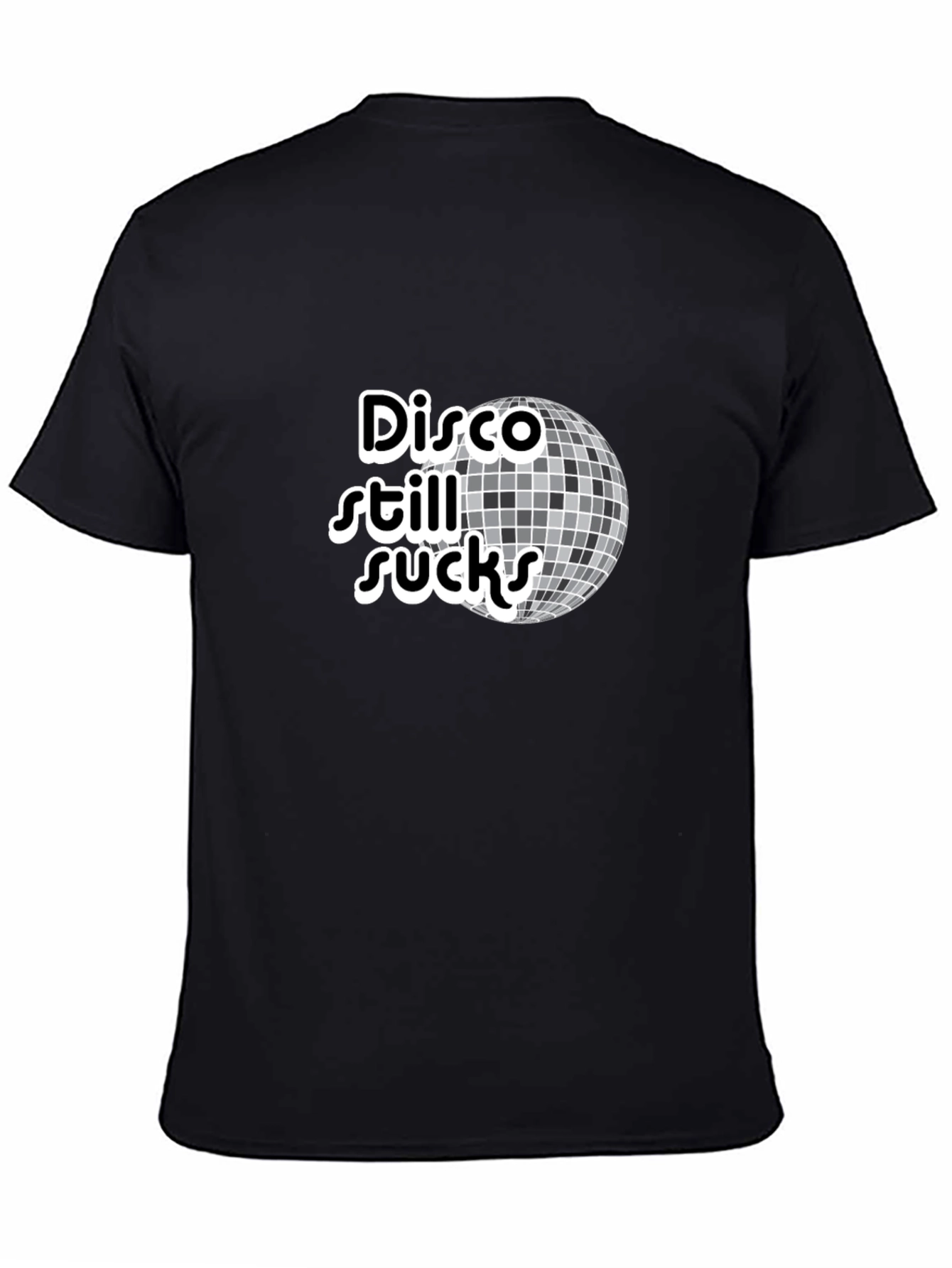 Disco Still Sucks Black T-Shirt
