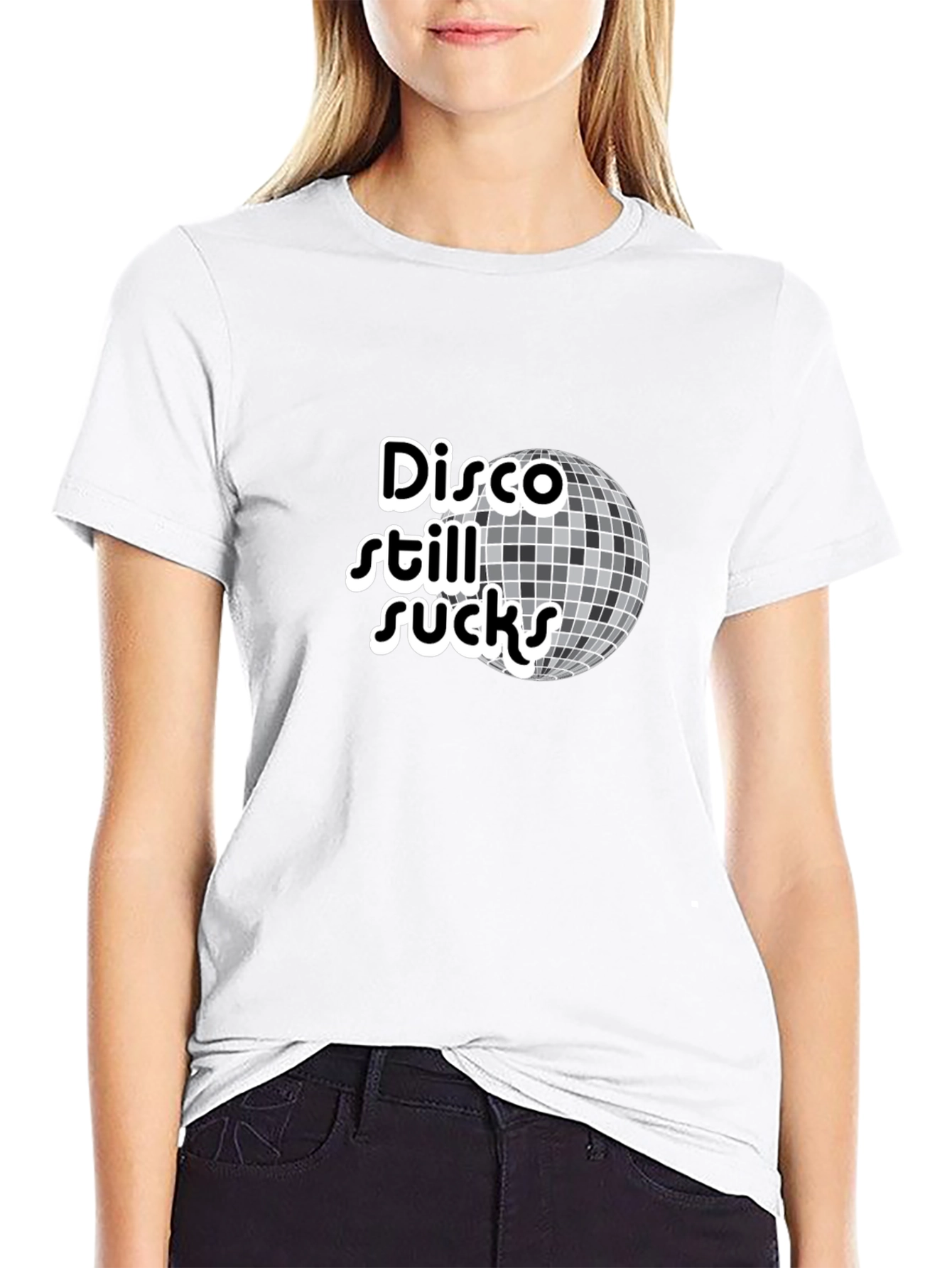 Disco Still Sucks Black T-Shirt