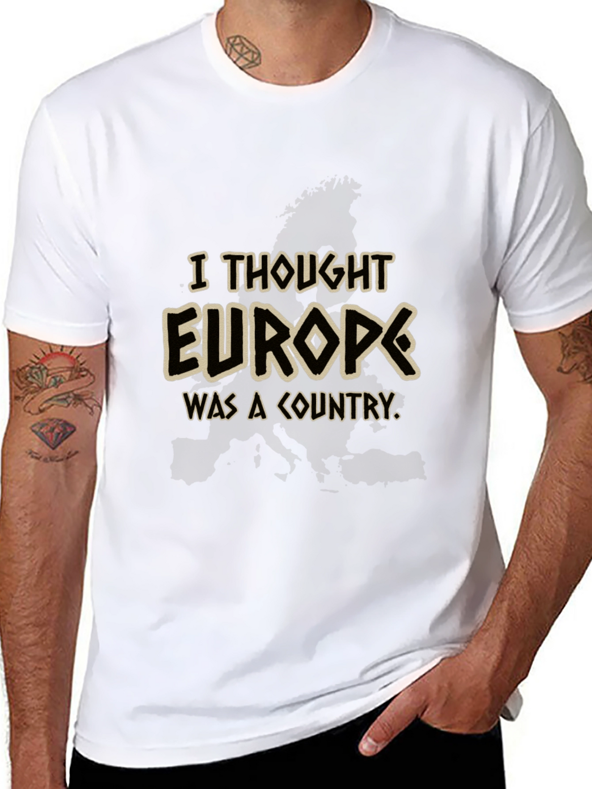 Funny Europe is a Country Graphic Tee