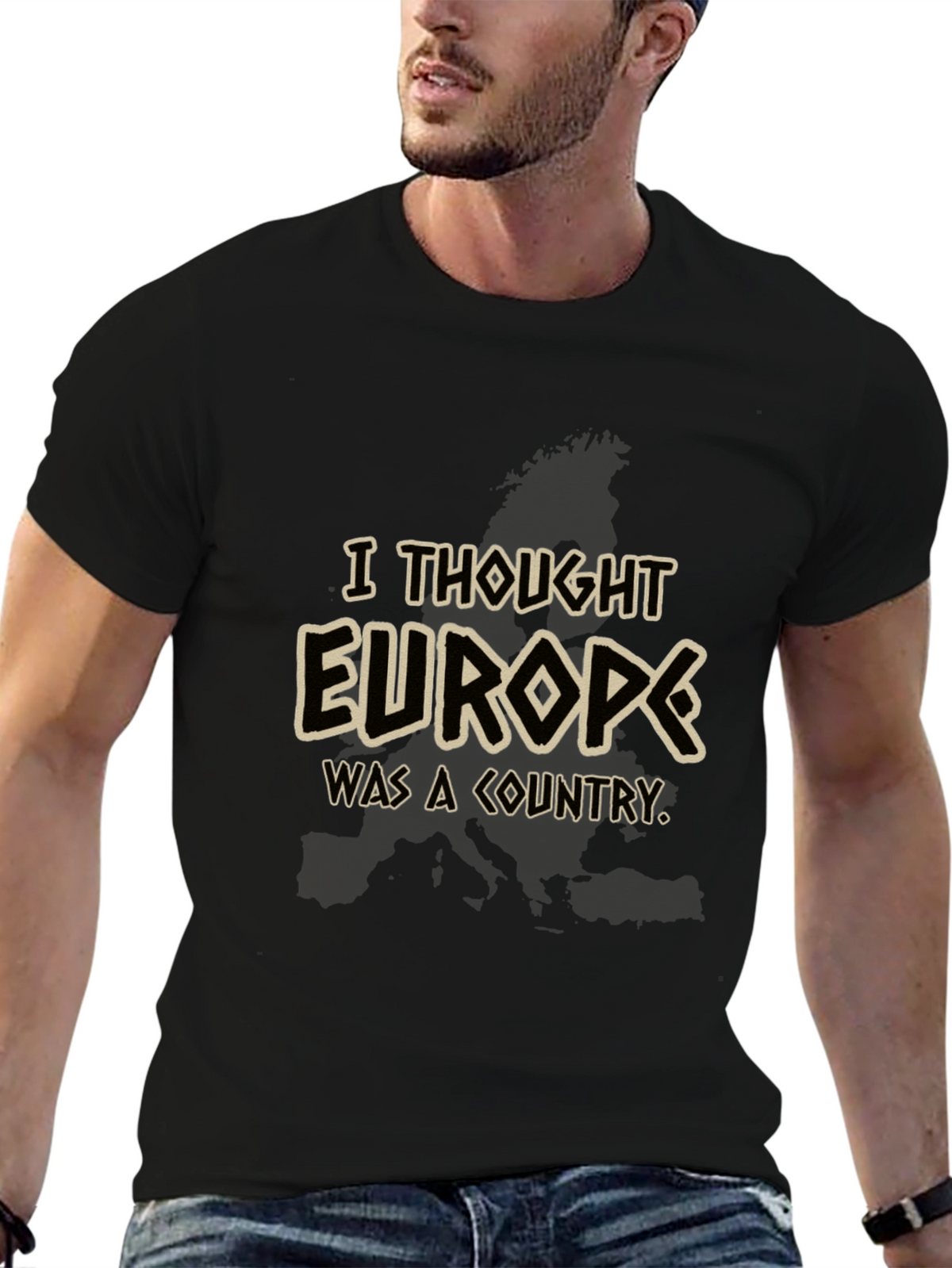 Funny Europe is a Country Graphic Tee