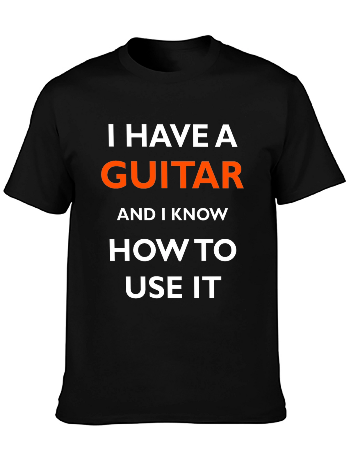 Guitar Player Graphic T-Shirt - Music Lover Tee