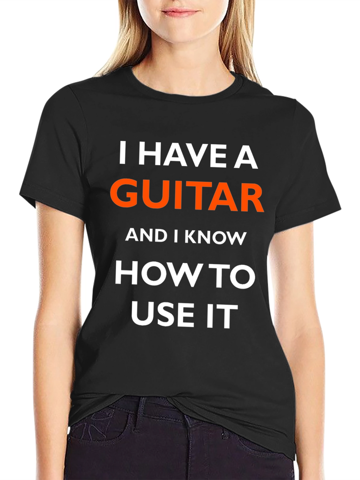 Guitar Player Graphic T-Shirt - Music Lover Tee
