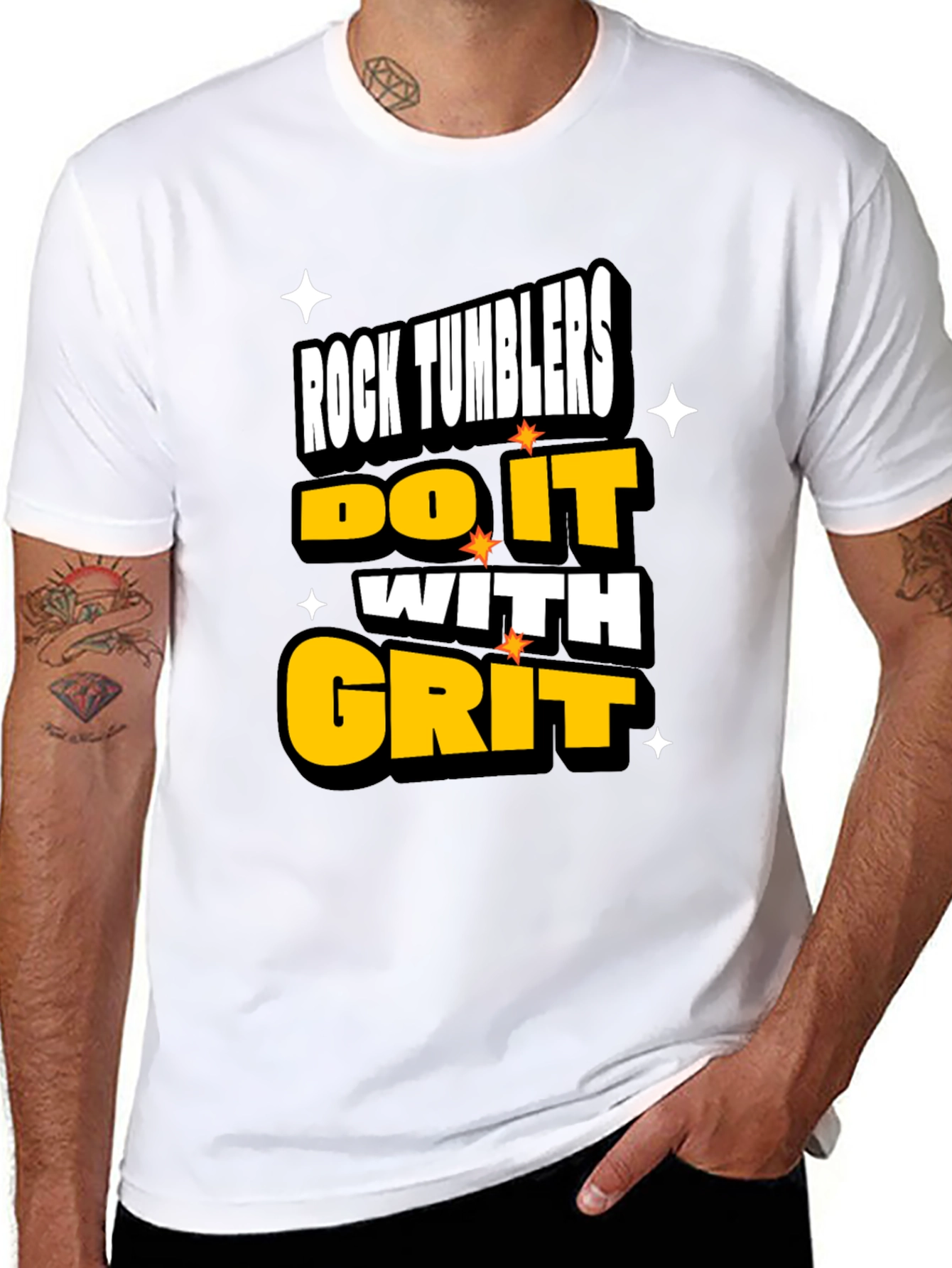 Rock Tumblers Do It With Grit T-Shirt