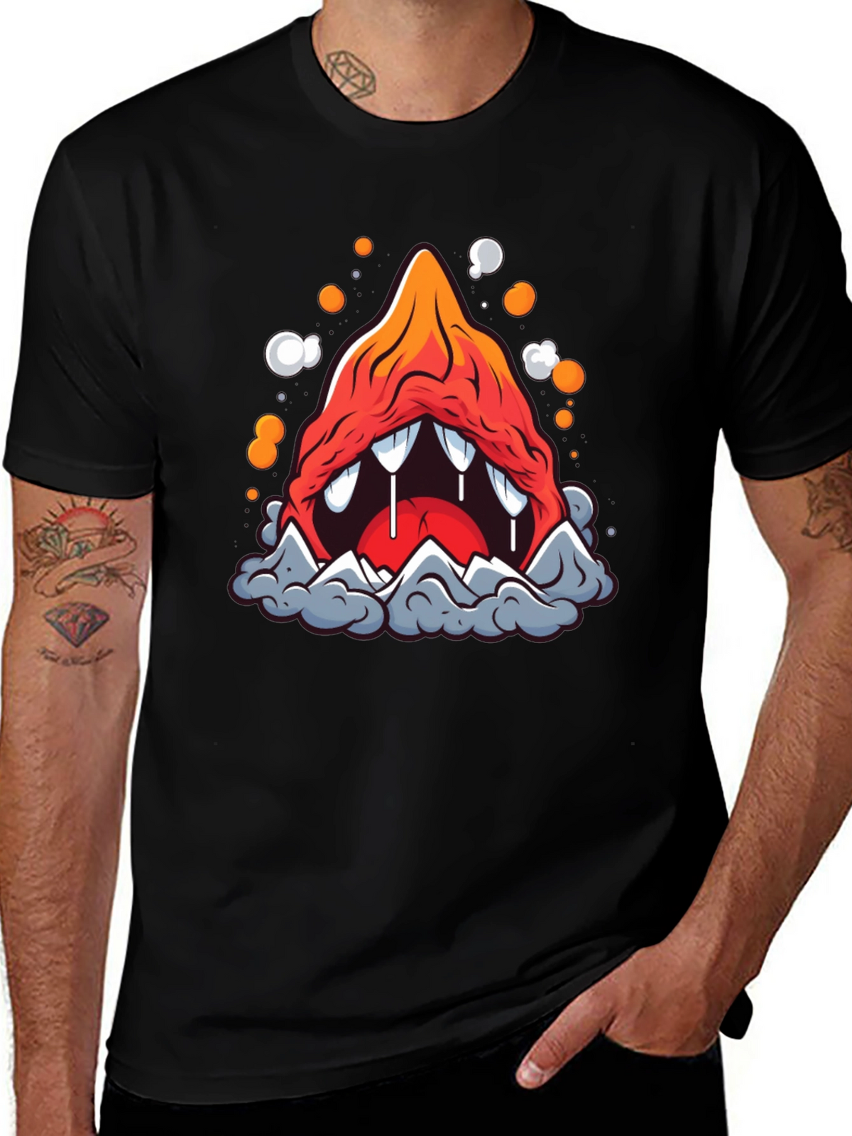 Monster Mountain Graphic Tee
