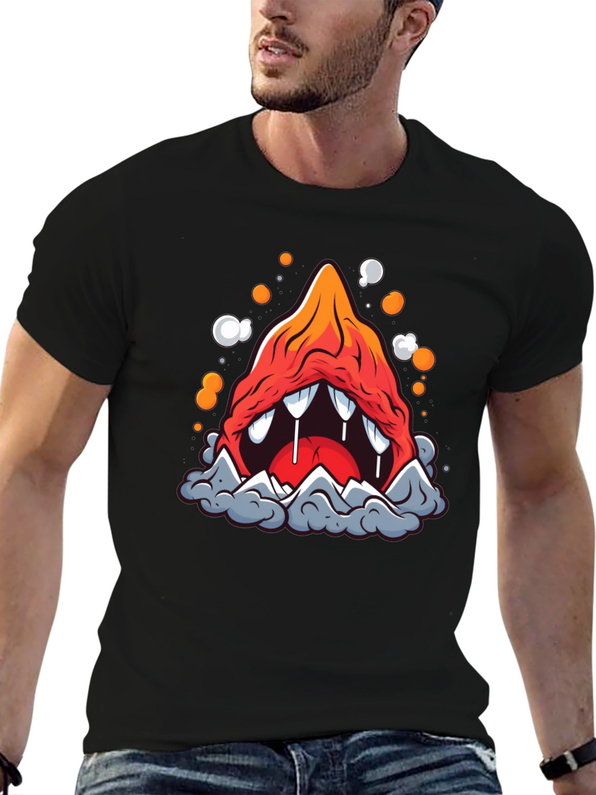 Monster Mountain Graphic Tee