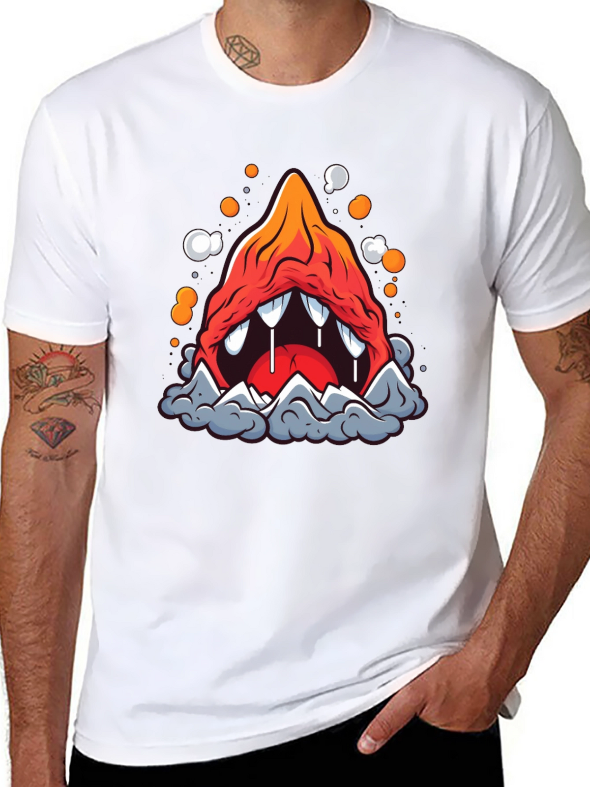 Monster Mountain Graphic Tee