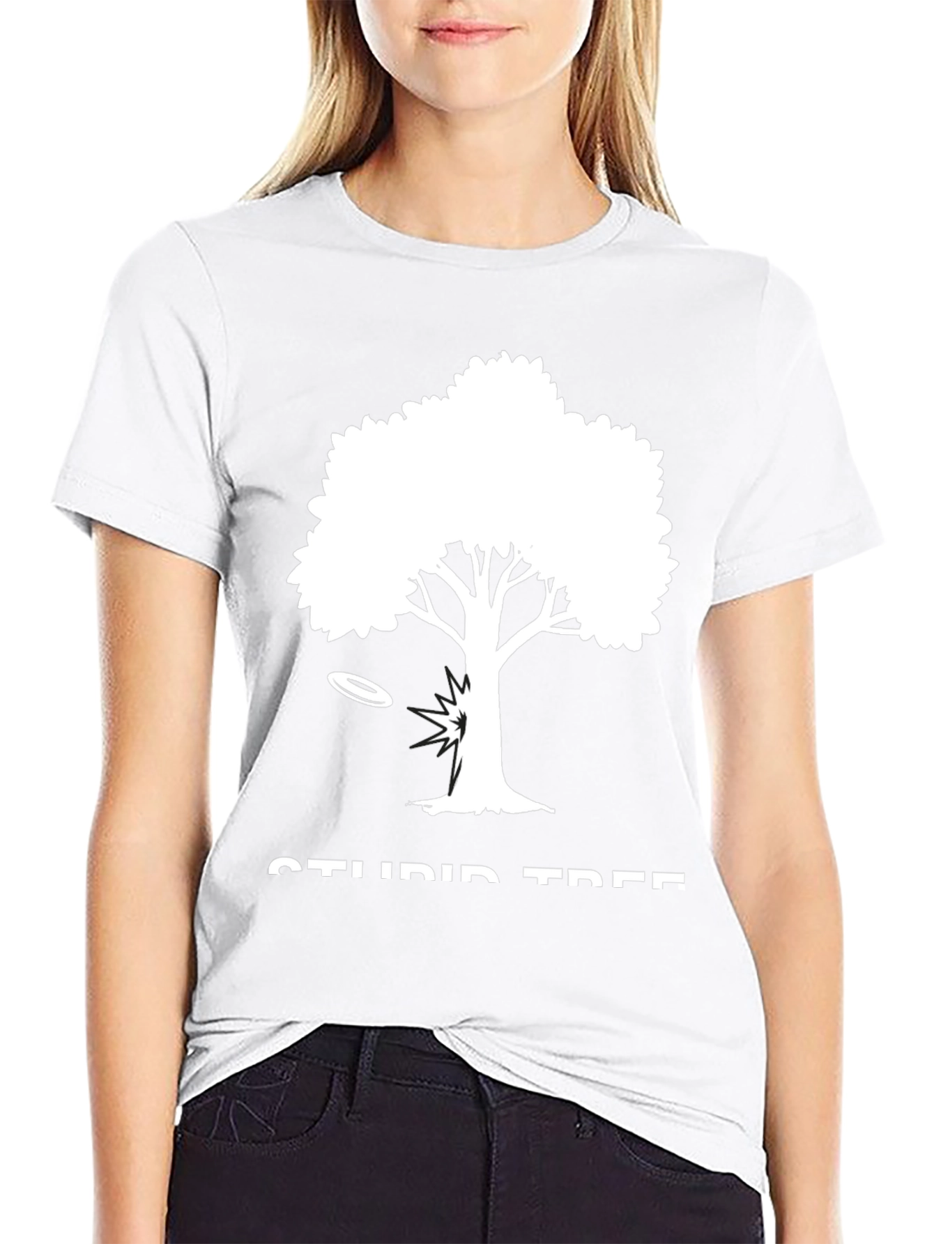 Stupid Tree Disc Golf T-Shirt - Funny Gift