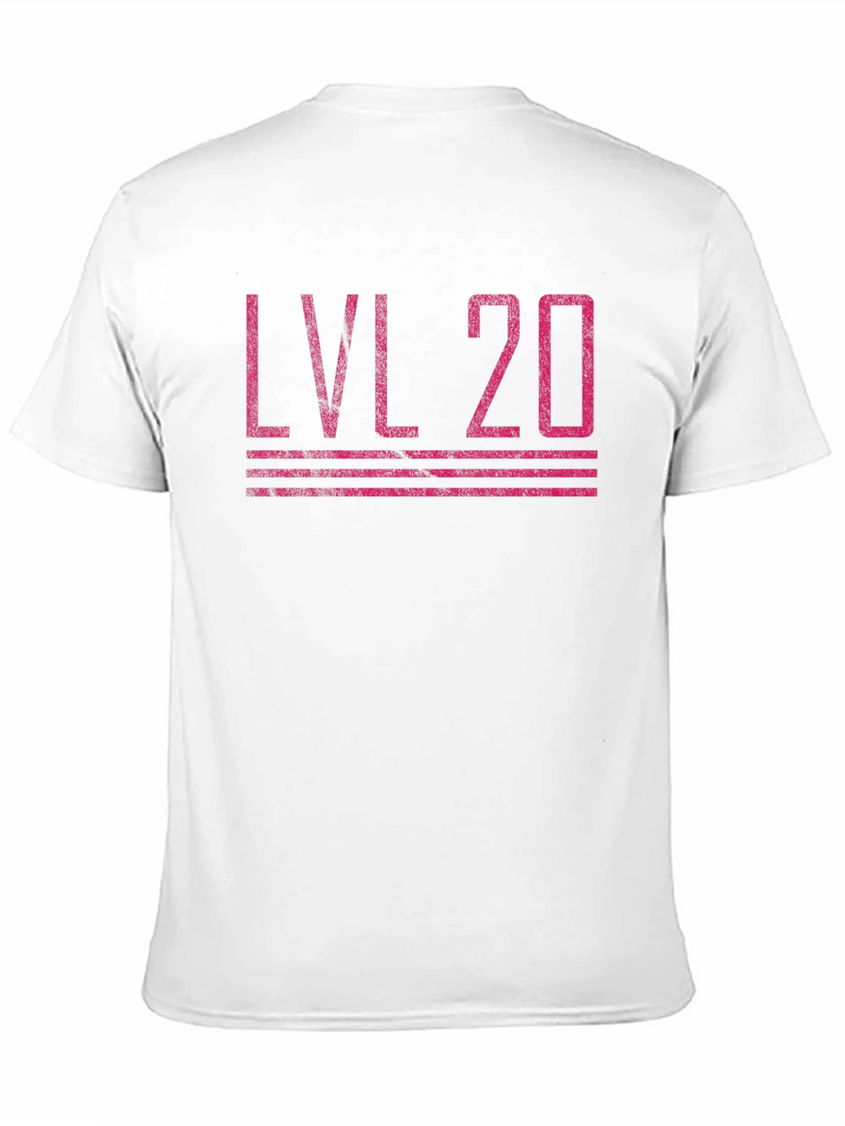 Level 20 Gamer T-Shirt - Black Cotton Blend