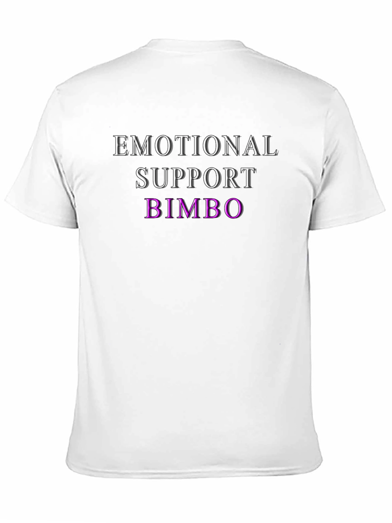 Emotional Support Bimbo Graphic T-Shirt