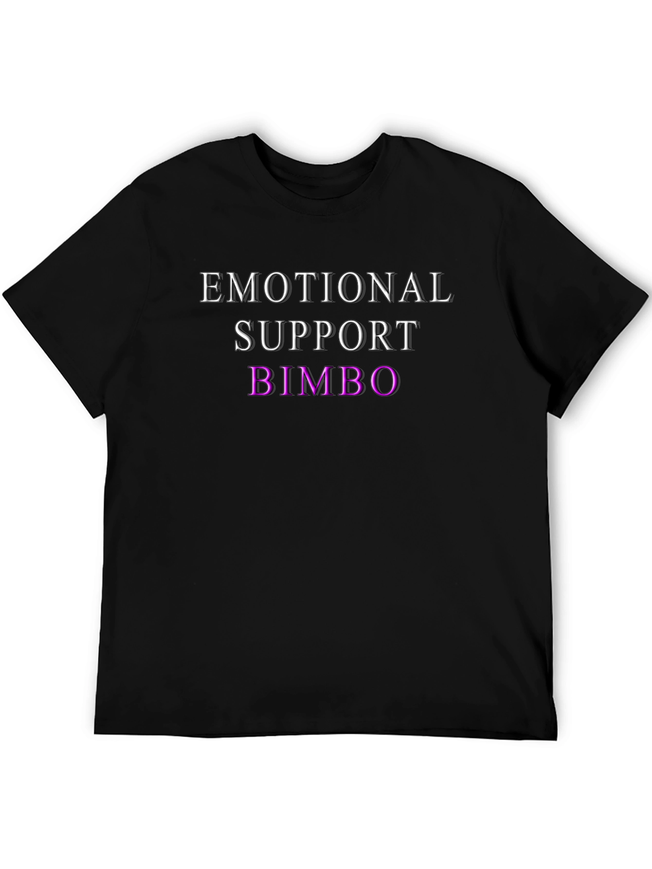 Emotional Support Bimbo Graphic T-Shirt