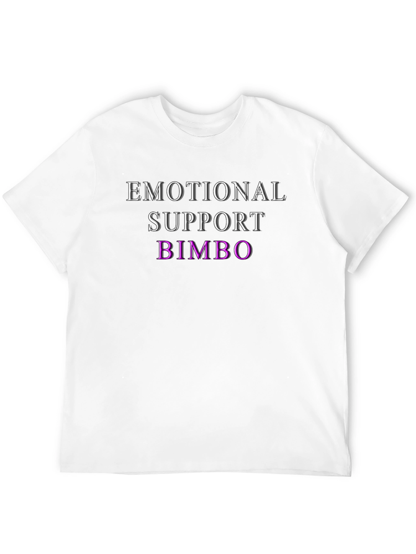 Emotional Support Bimbo Graphic T-Shirt