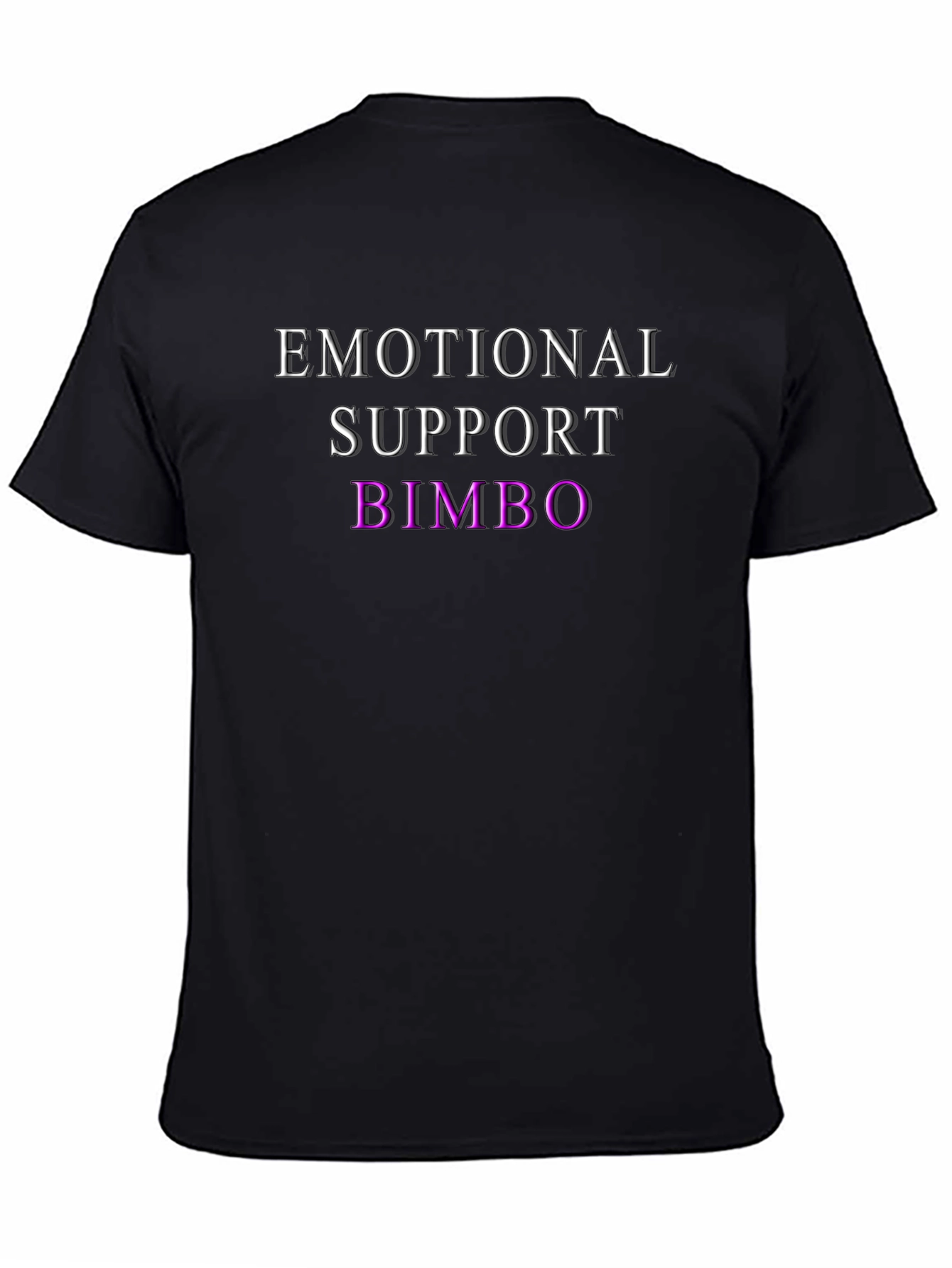 Emotional Support Bimbo Graphic T-Shirt