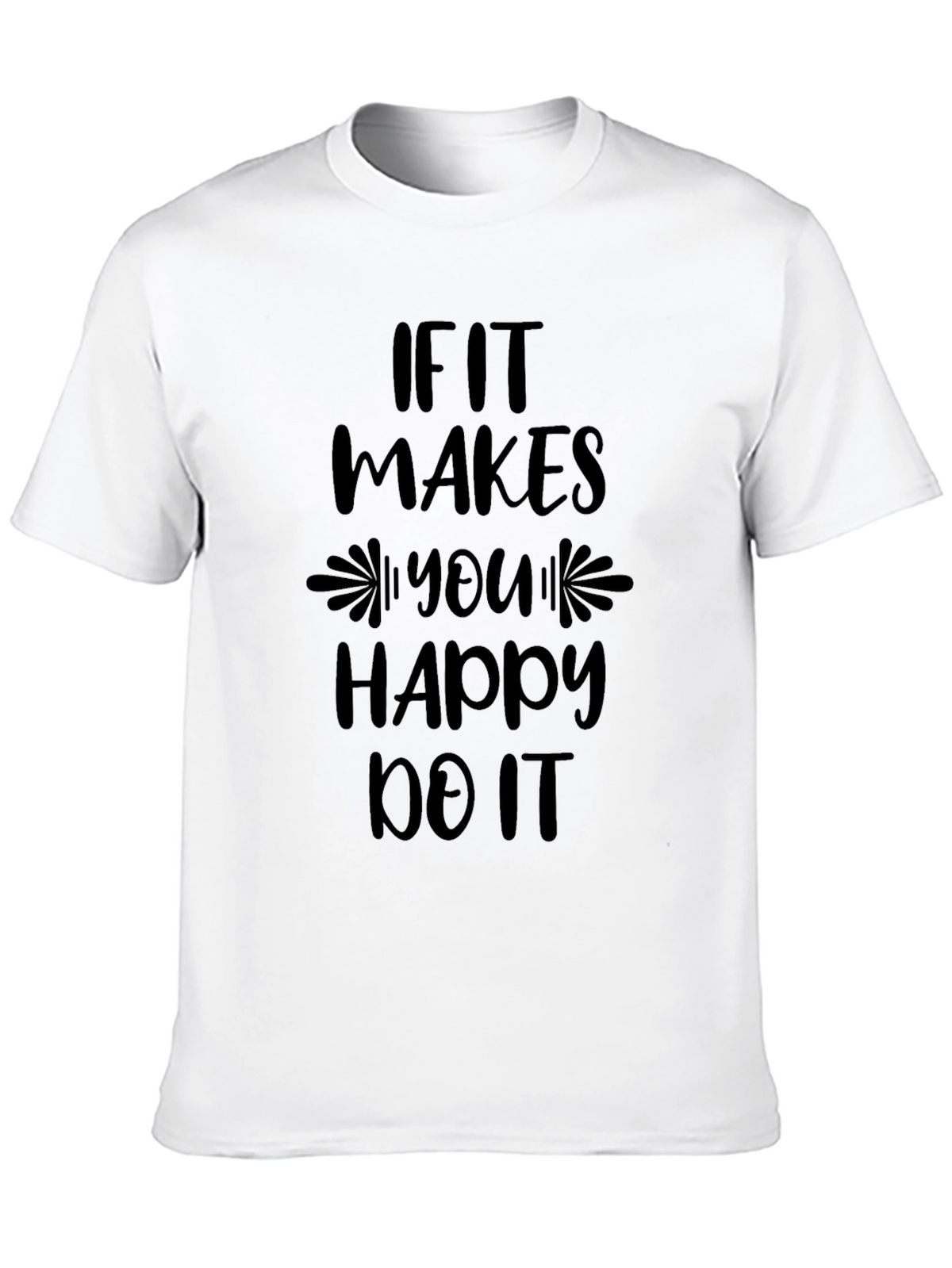 Motivational Graphic Print T-Shirt