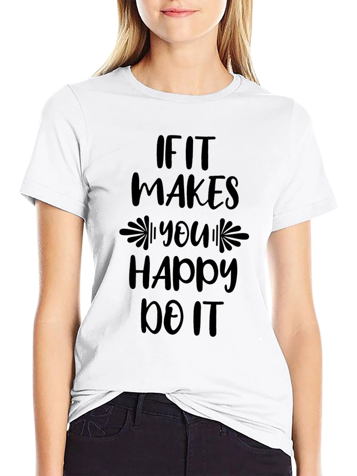Motivational Graphic Print T-Shirt