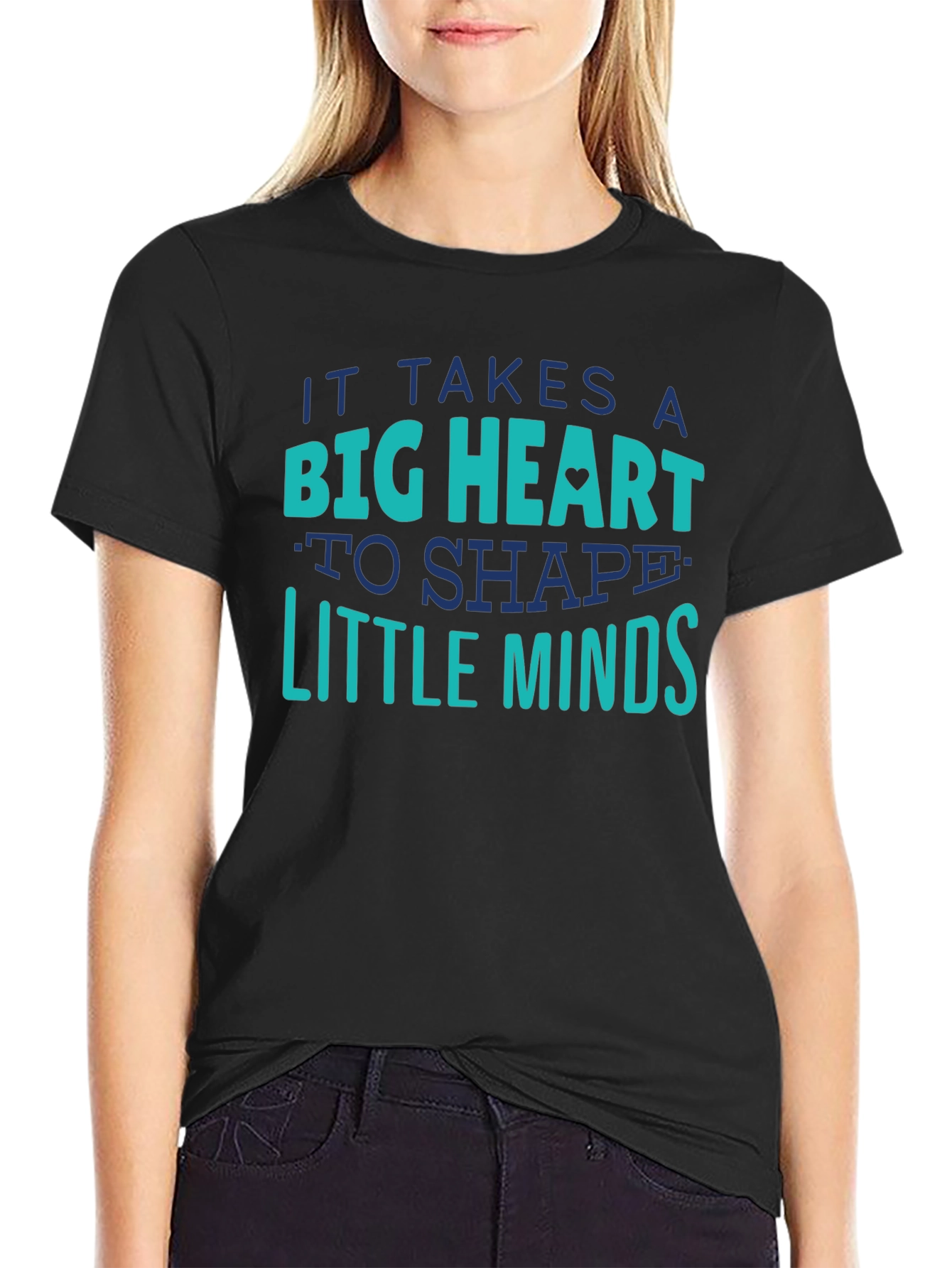 Teacher Appreciation T-Shirt - Big Heart Little Minds