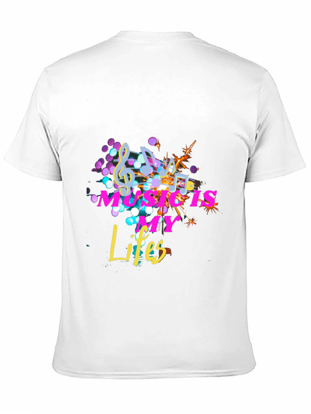 Music Is My Life Black Tee