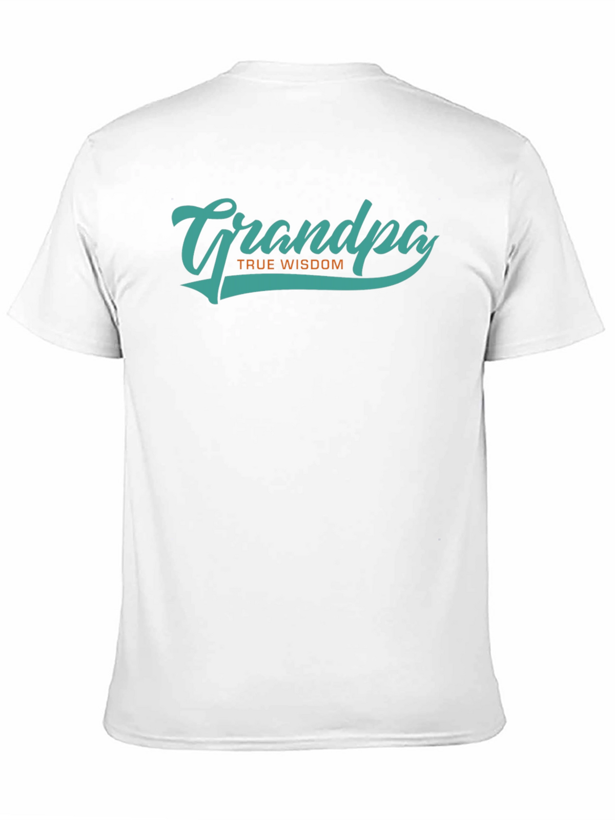 Grandpa True Wisdom Graphic Tee - Black Casual Shirt