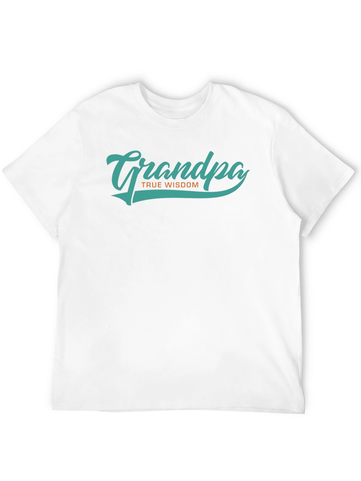 Grandpa True Wisdom Graphic Tee - Black Casual Shirt
