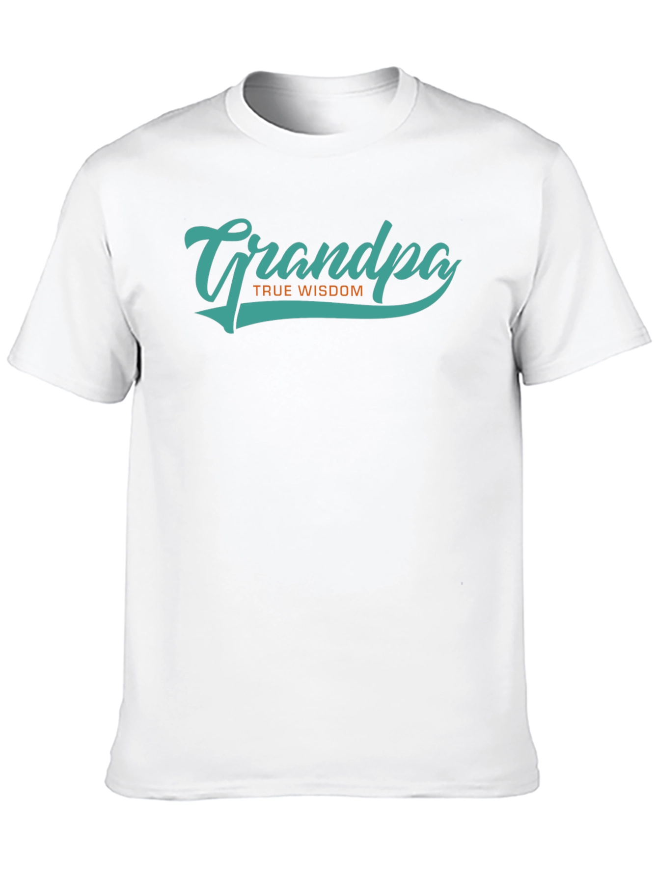Grandpa True Wisdom Graphic Tee - Black Casual Shirt