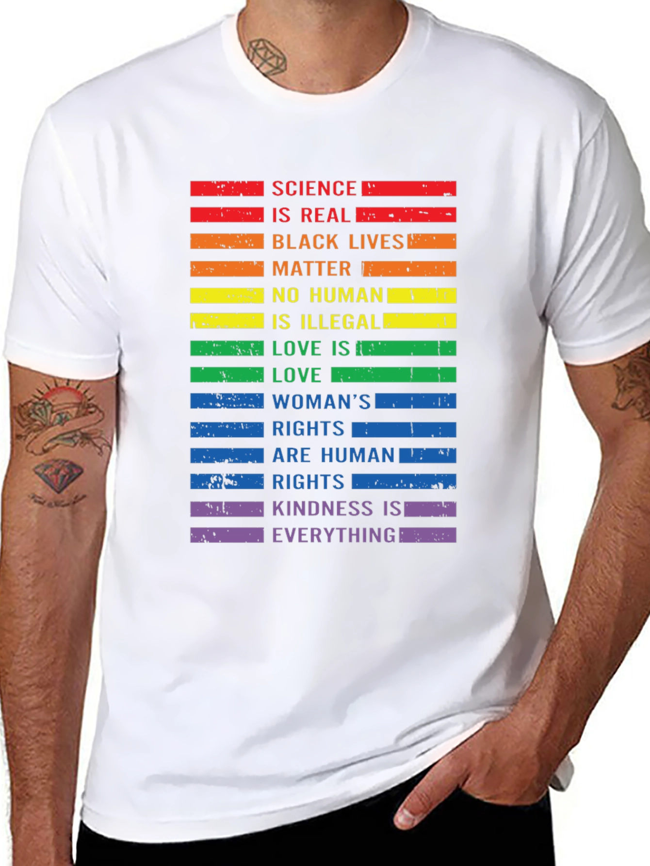 Equality Matters T-Shirt - Rainbow Pride