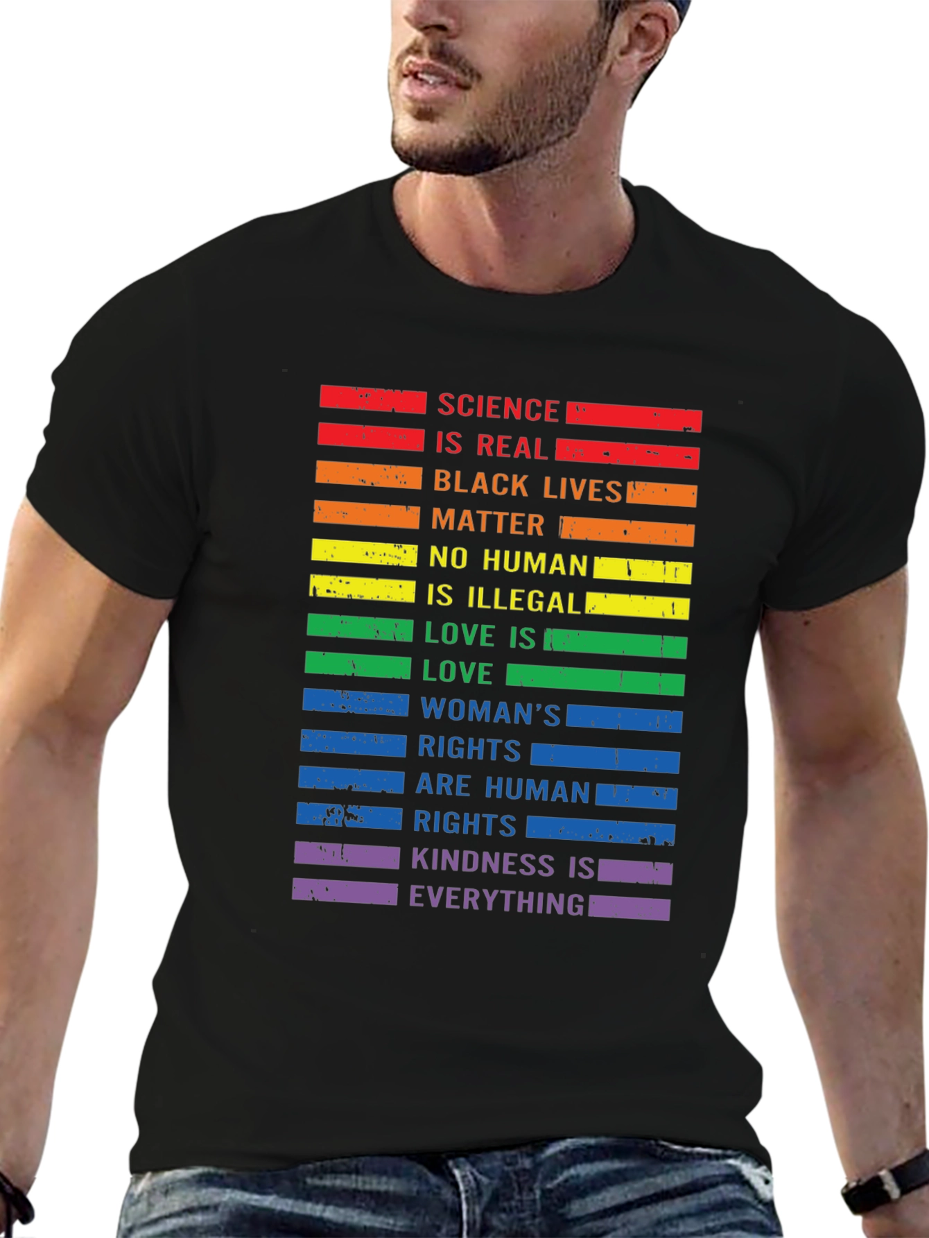 Equality Matters T-Shirt - Rainbow Pride
