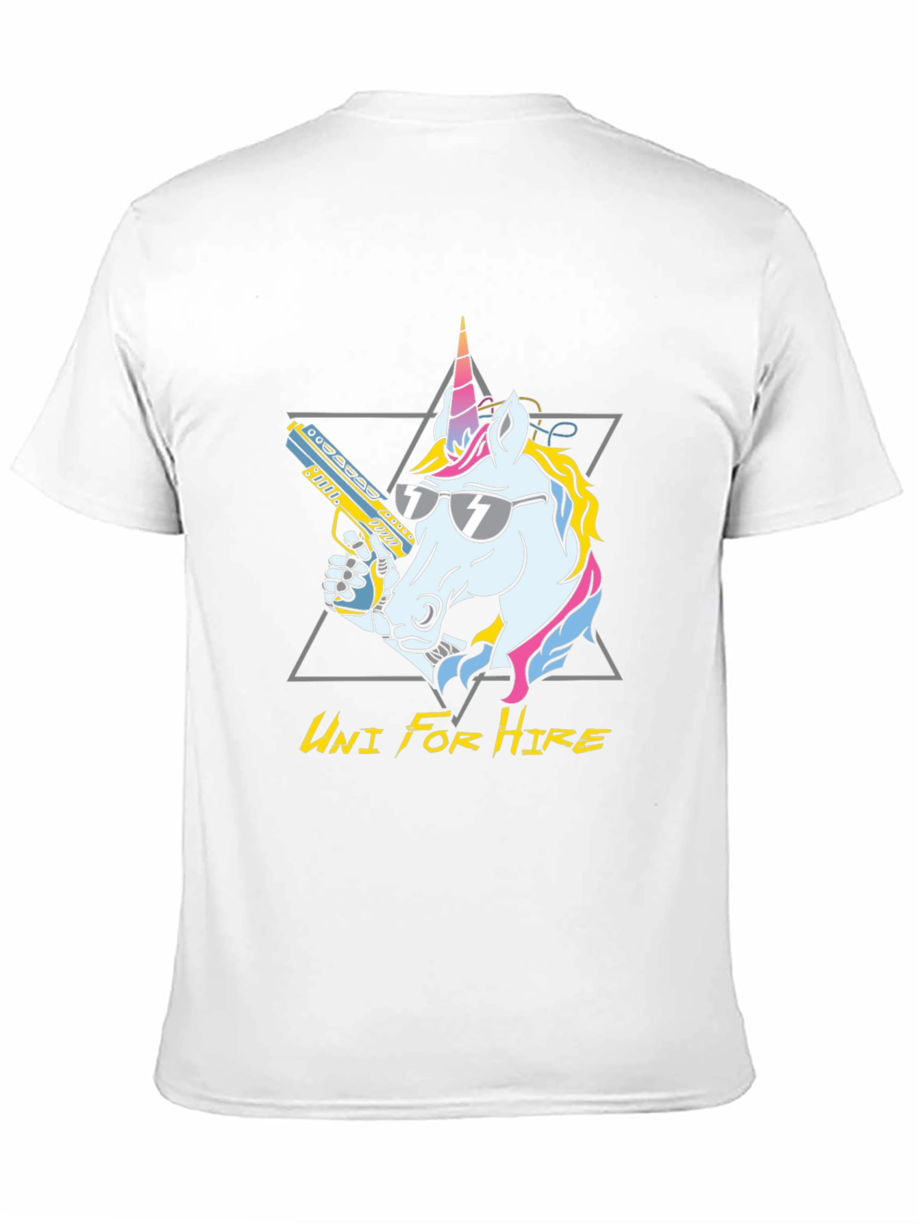 Uni For Hire Black Graphic Tee