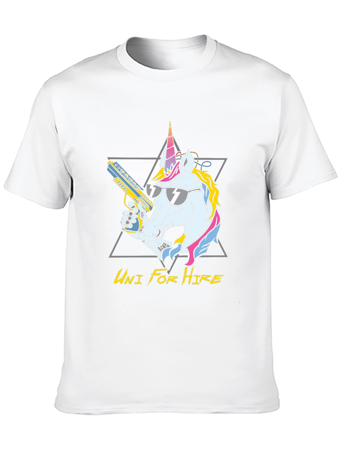 Uni For Hire Black Graphic Tee