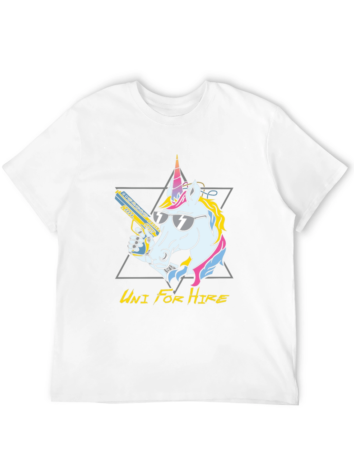 Uni For Hire Black Graphic Tee
