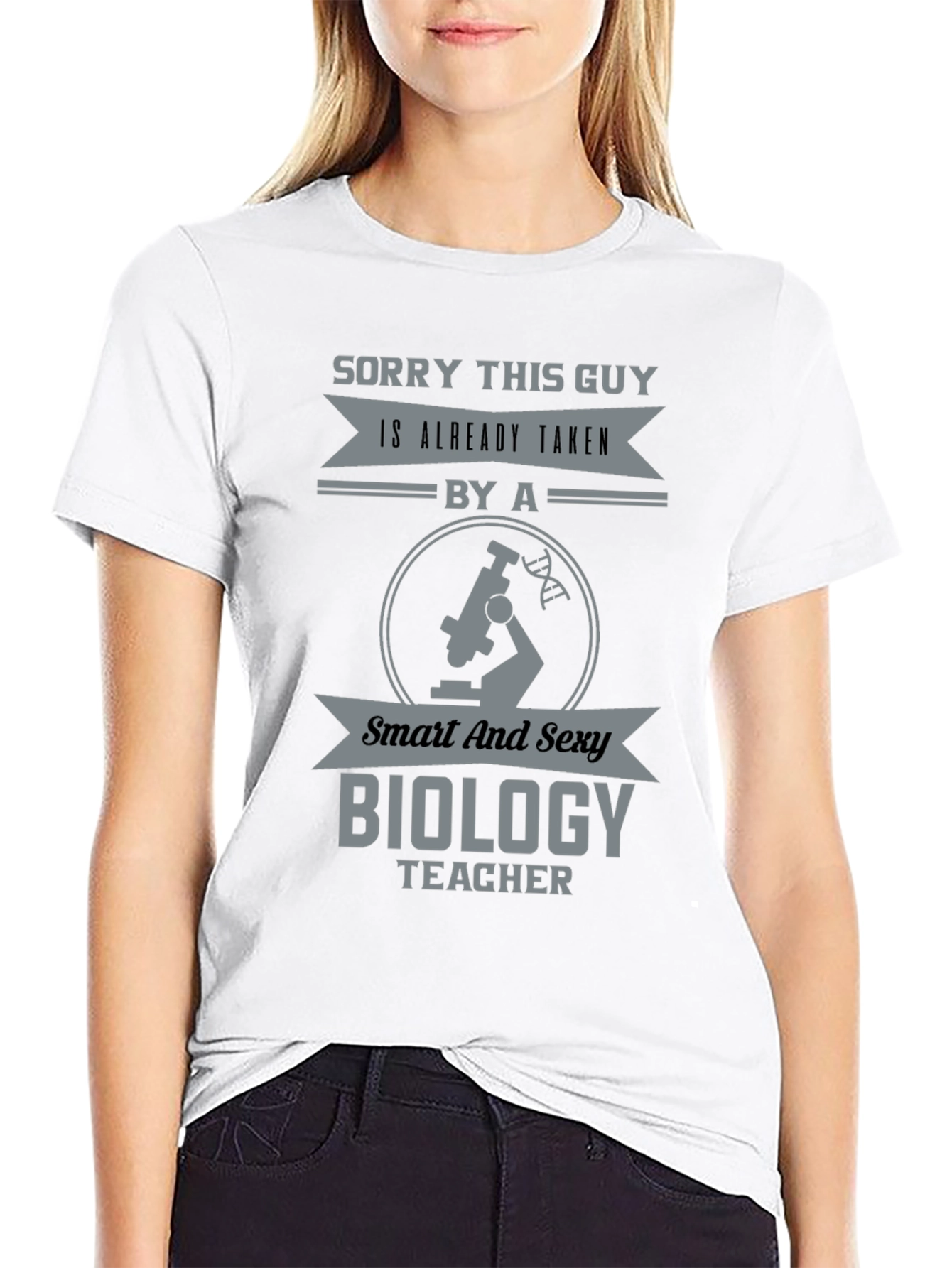 Funny Biology Teacher Graphic T-Shirt